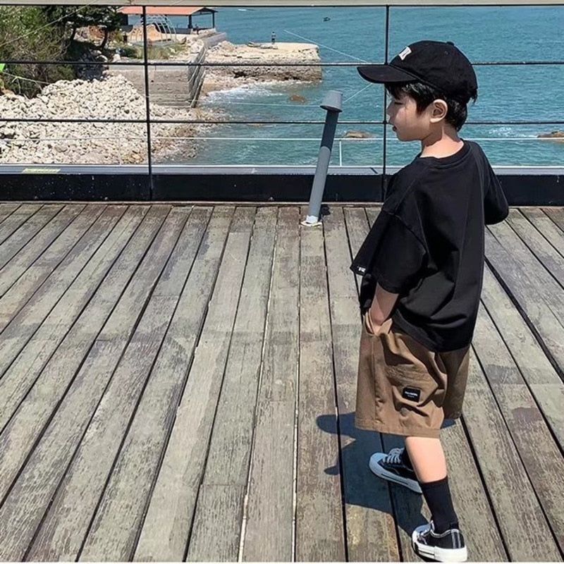 Geometric Bulldog Crew Neck