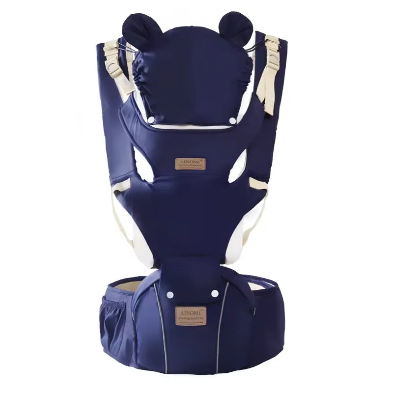 Baby Hipseat Carrier with Hood – Adjustable Infant & Toddler Support