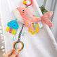 Soft Plush Animal Rattle Toy | Teething & Crib Hanging Toy for Infants