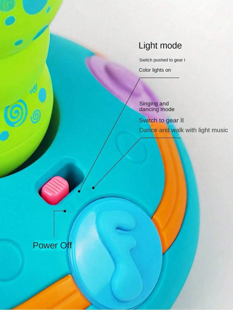 Dancing Caterpillar Saxophone Toy with Lights and Music