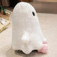 Cute Ghost Plush Toy - Soft Halloween Ghost Pillow for Kids & Room Decor