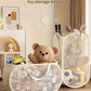 Foldable Mesh Toy Storage Basket