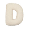 Lambswool Alphabet Pillows – Soft Plush Letter Cushion for Nursery and Playrooms