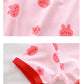 Short Sleeve Kids Pyjama Set with Cute Cartoon Prints