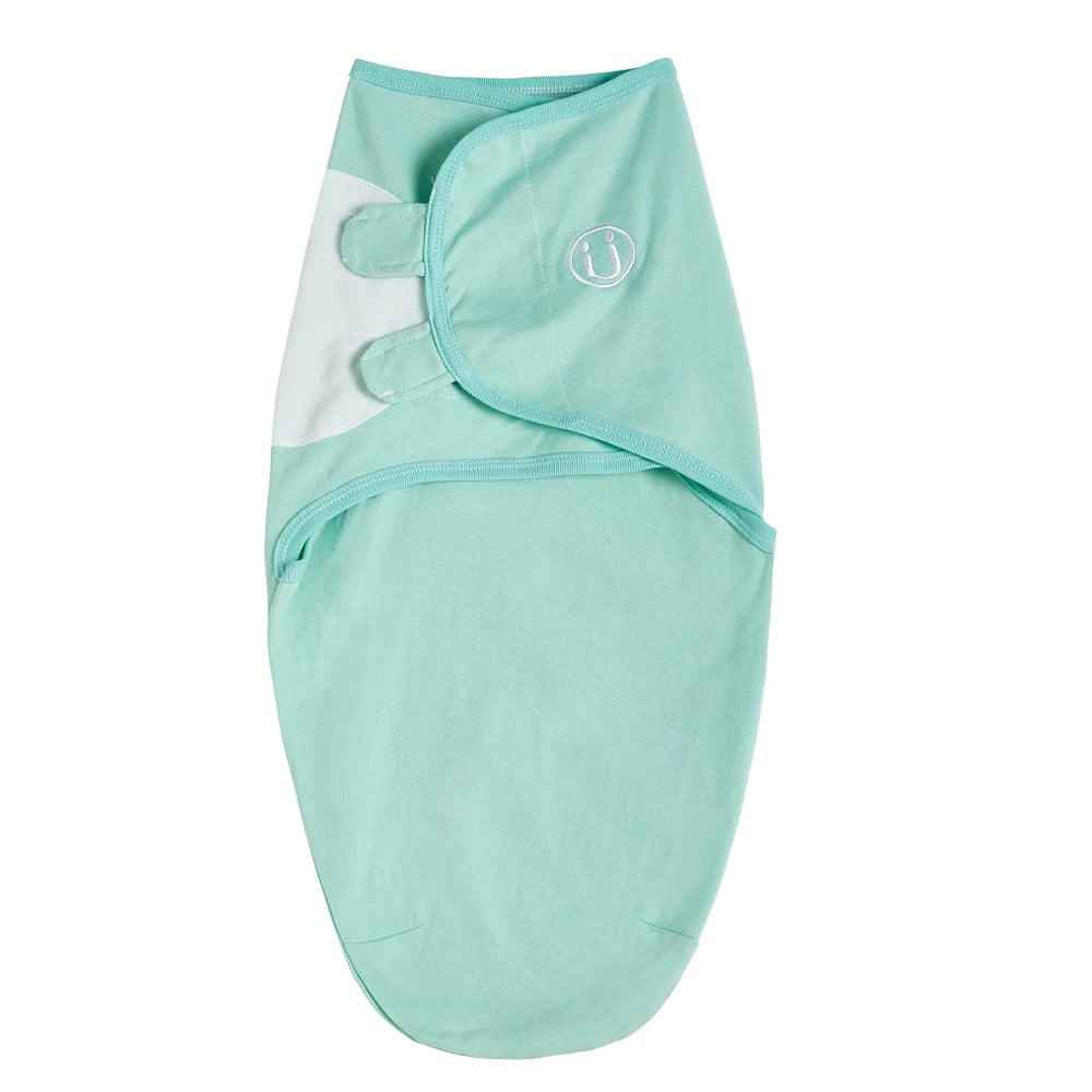 100% Cotton Newborn Swaddle Wrap for Calm, Cozy Sleep