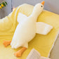 Goose Plush Pillow - Long Soft Stuffed Duck Cushion for Kids