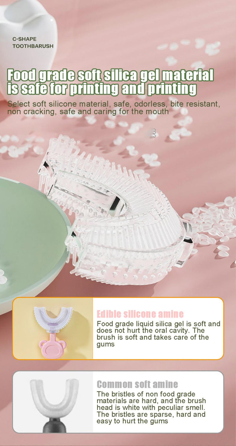 U-shaped Children's Toothbrush