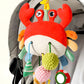 Hanging Baby Crib Toy Plush Bedbell with Pull String and Rattles