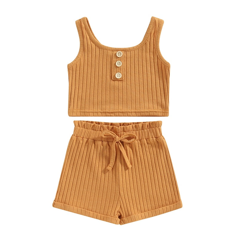 Sassy Summer Baby Girl Outfit