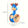 Deer Tumbler Rattle Toy for Babies
