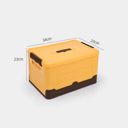 Colorful Foldable Storage Crates with Lids