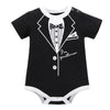 Newborn Tie Print Romper