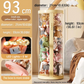 Transparent Plush Toy Storage Tower with Zipper Cover