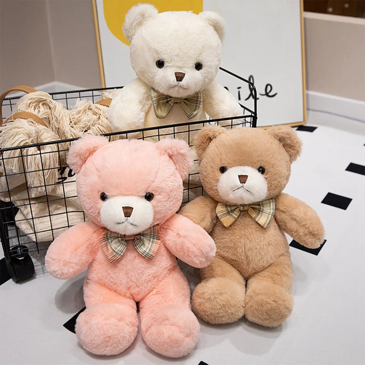 Soft Plush Teddy Bear | Cute Gift Toy for Kids and Home Decor