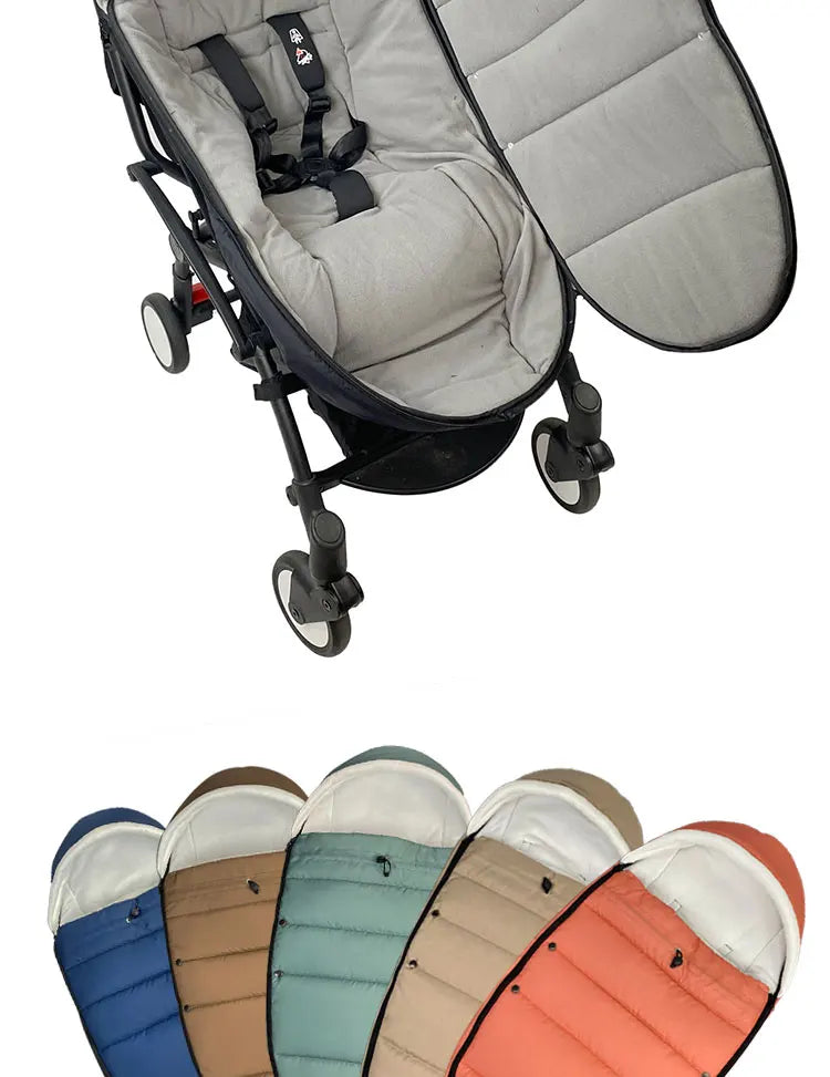 Waterproof Stroller Footmuff Sleeping Bag for Warm, Cozy Pram Rides