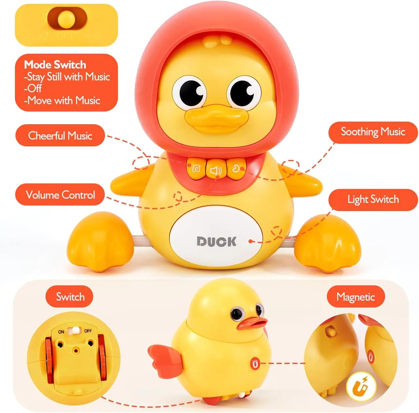 Dancing Duck Family Toy