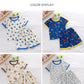 Short Sleeve Kids Pyjama Set with Cute Cartoon Prints