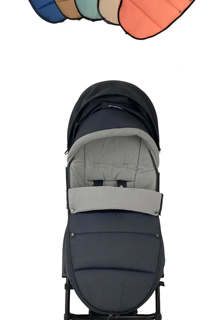 Waterproof Stroller Footmuff Sleeping Bag for Warm, Cozy Pram Rides