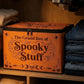 Halloween Storage Box - Spooky Stuff Organiser Bin with Lid