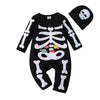 Skeleton Baby/Infant Jumpsuit with Hat