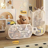 Foldable Mesh Toy Storage Basket