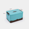 Colorful Foldable Storage Crates with Lids
