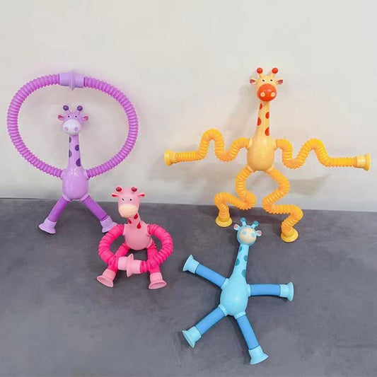 Giraffe Pop Tubes Toy