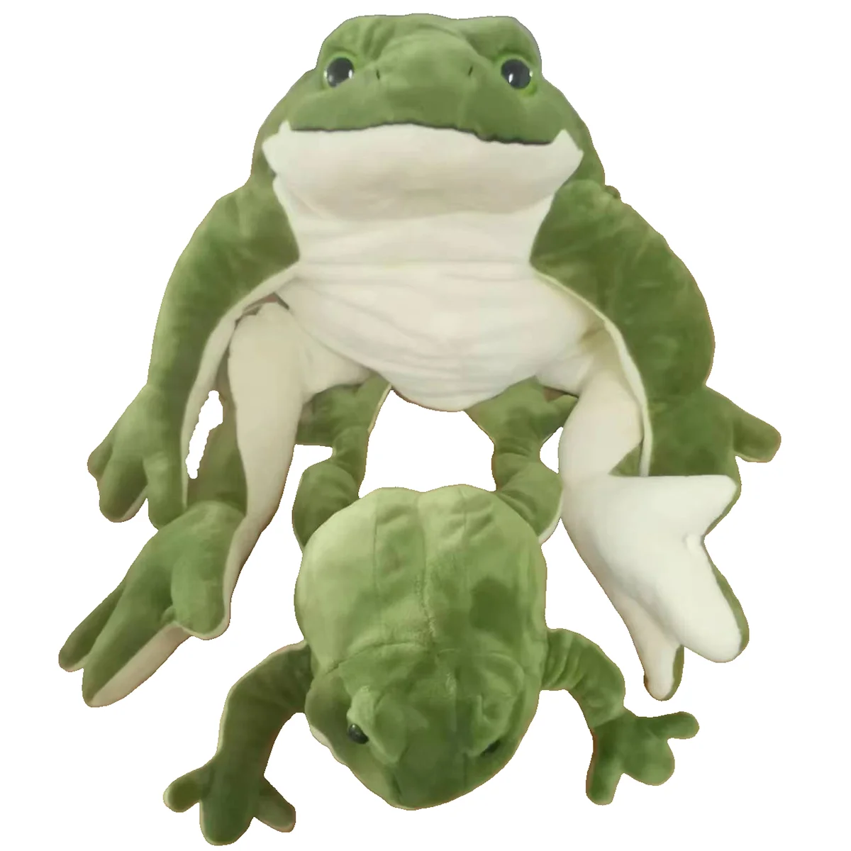 Frog Plush Toy - Soft Green Stuffed Animal for Kids