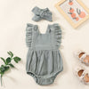 Sleeveless Baby Girls Romper