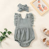 Sleeveless Baby Girls Romper