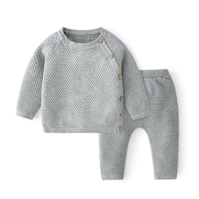 Knitted Sweater and Pant Set