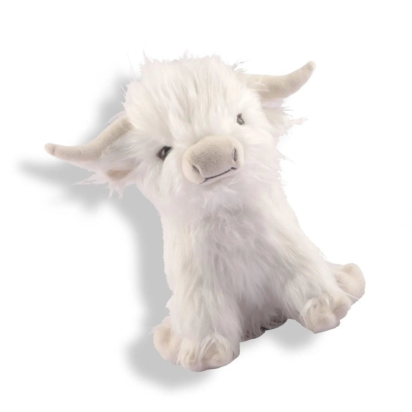 Highland Cow Plush Toy - 25cm Soft Stuffed Farm Animal for Kids