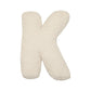 Lambswool Alphabet Pillows – Soft Plush Letter Cushion for Nursery and Playrooms