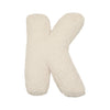 Lambswool Alphabet Pillows – Soft Plush Letter Cushion for Nursery and Playrooms