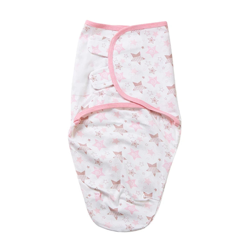 100% Cotton Newborn Swaddle Wrap for Calm, Cozy Sleep