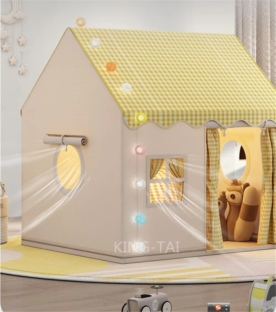 Kids Play Tent - Indoor Cubby House Tent for Playrooms & Bedrooms