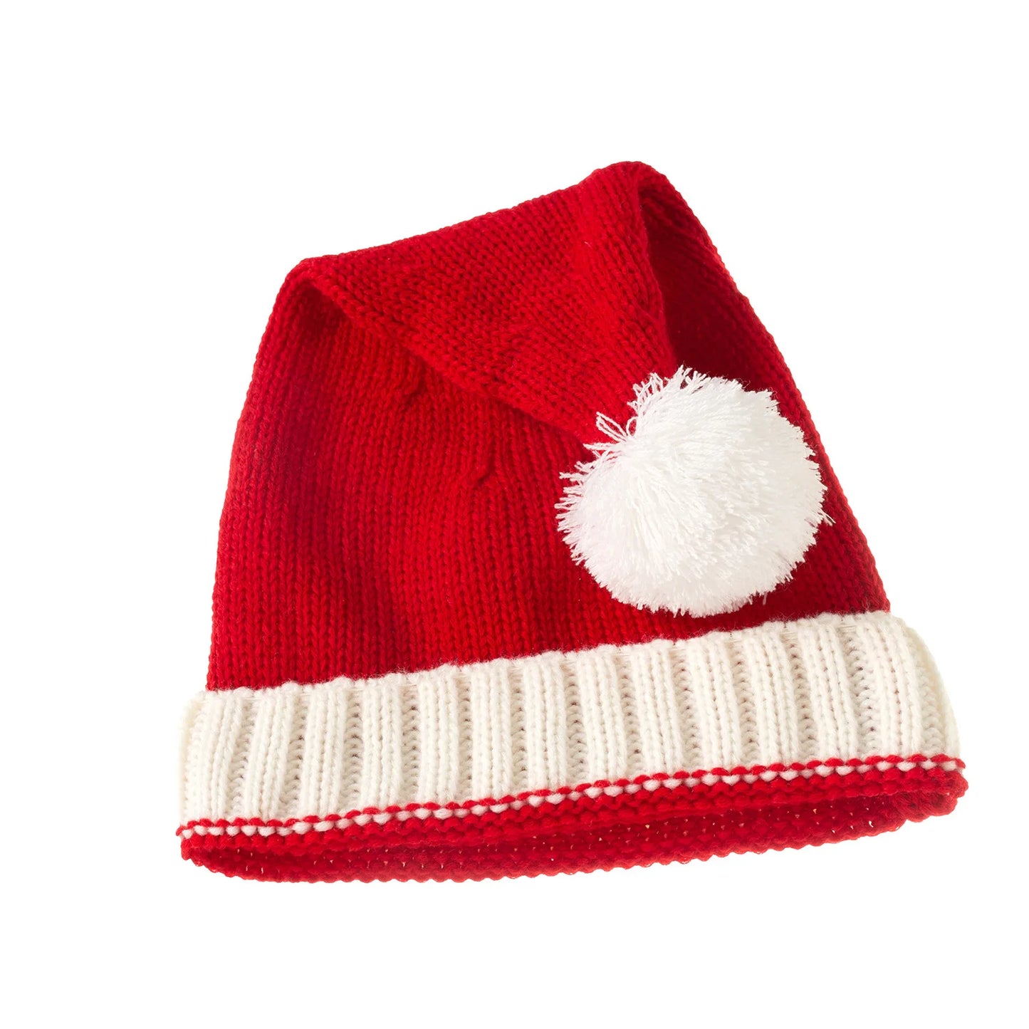 Christmas Knit Santa Hat for Kids and Adults