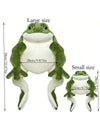 Frog Plush Toy - Soft Green Stuffed Animal for Kids