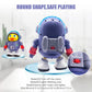Space Duck Dancing Robot Toy with Lights and Music