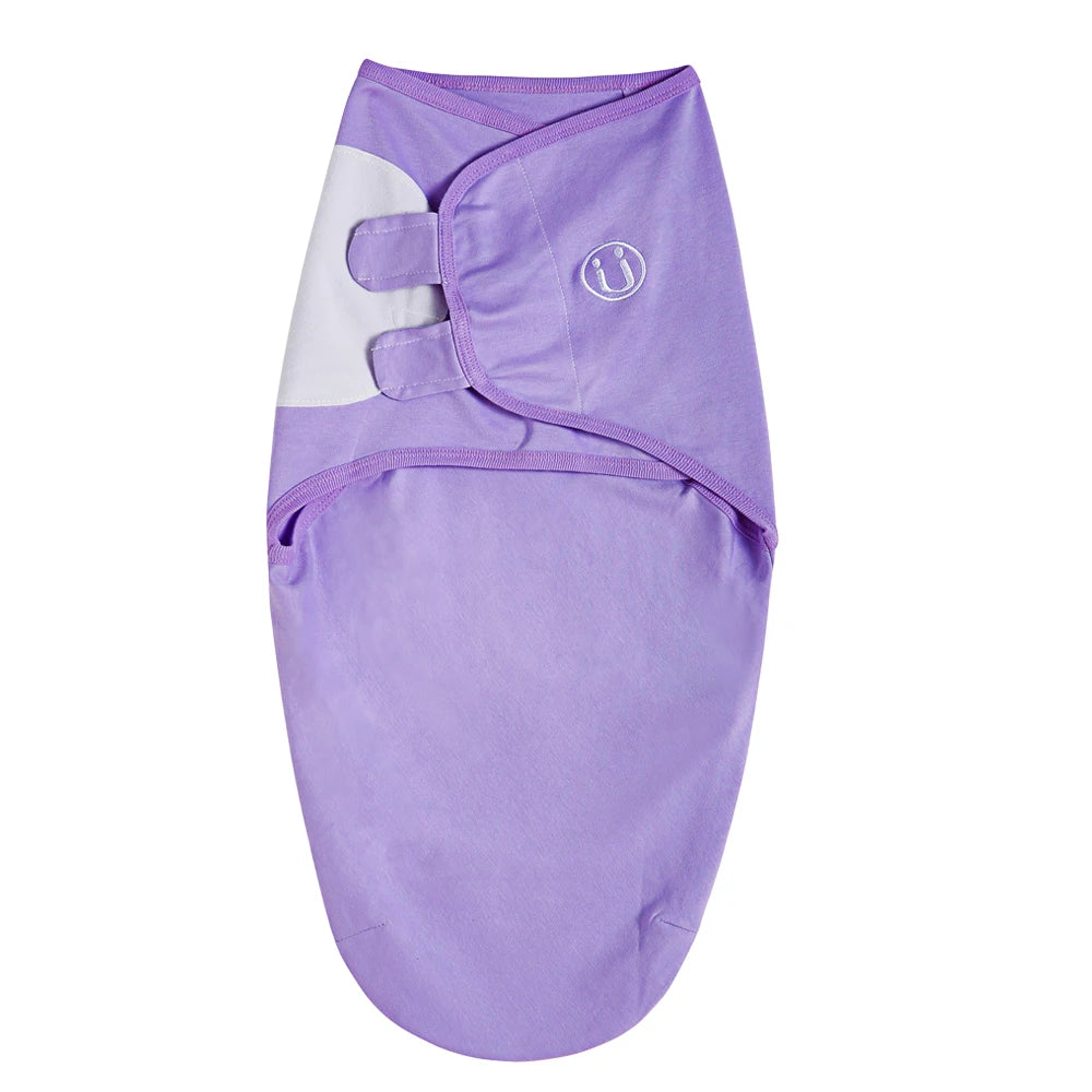 100% Cotton Newborn Swaddle Wrap for Calm, Cozy Sleep