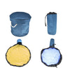 Foldable Toy Storage Bucket with Play Mat