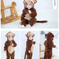 Kids Animal Onesie Pyjamas for Warm Winter Nights & Cozy Playtime
