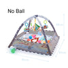 Deluxe Baby Play Gym with Hanging Toys and Soft Activity Mat