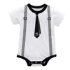 Newborn Tie Print Romper