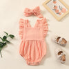 Sleeveless Baby Girls Romper