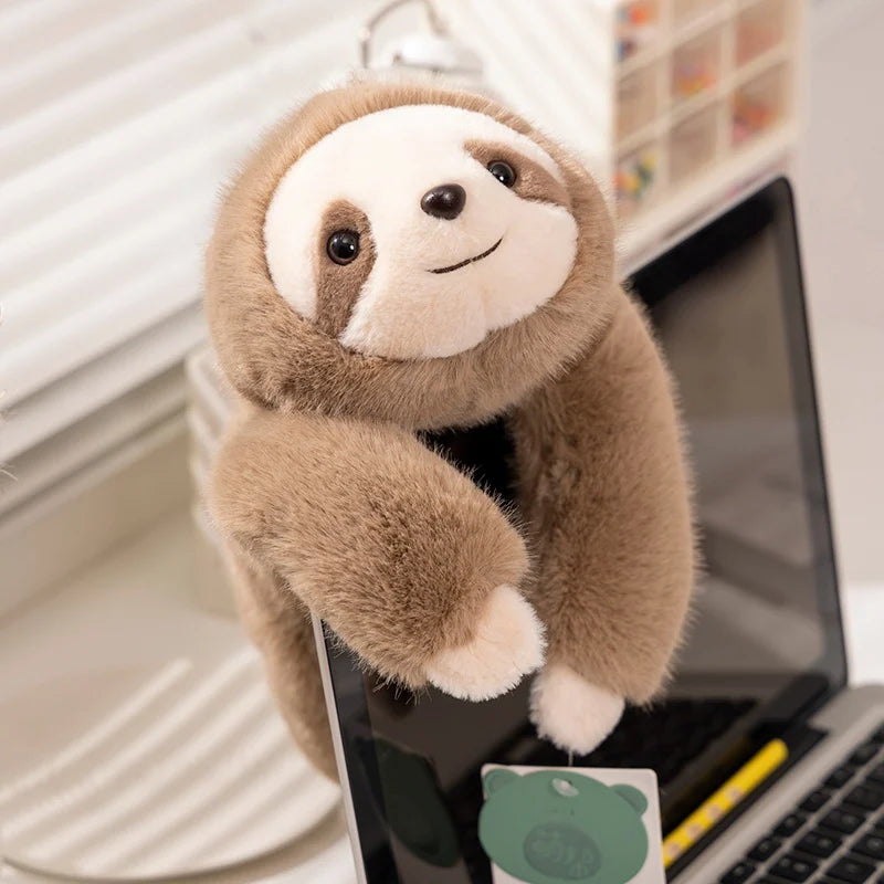 Long Arm Animal Plush Pillow - Soft Cuddly Stuffed Toy for Kids