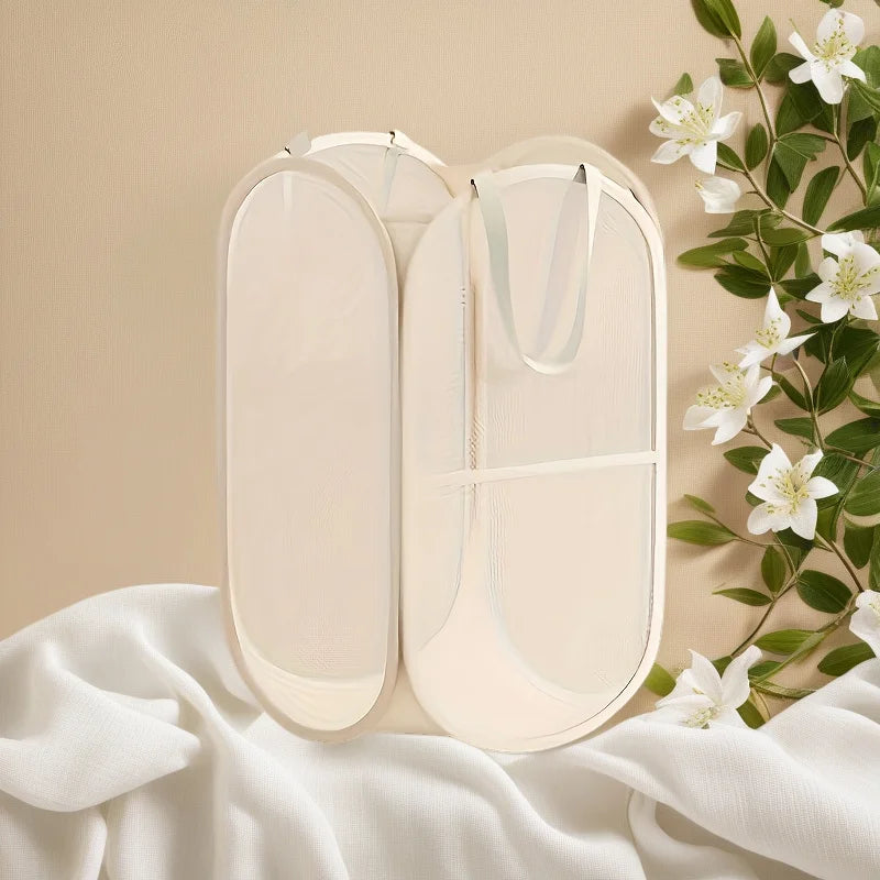 Foldable Mesh Toy Storage Basket