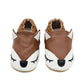 WildStep Leather Baby Moccasins | Animal Soft Sole First Walker Shoes 0-24M