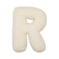 Lambswool Alphabet Pillows – Soft Plush Letter Cushion for Nursery and Playrooms
