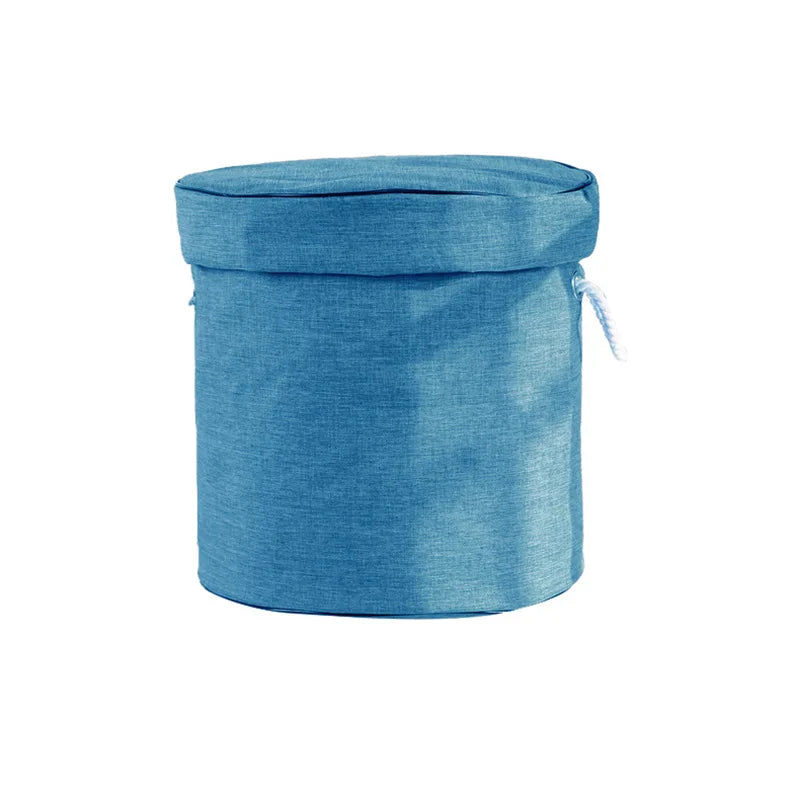Foldable Toy Storage Bucket with Play Mat